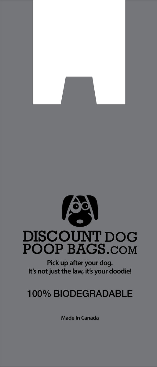 Biodegradable Poop Bags Grey