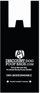 Biodegradable Poop Bags - Black